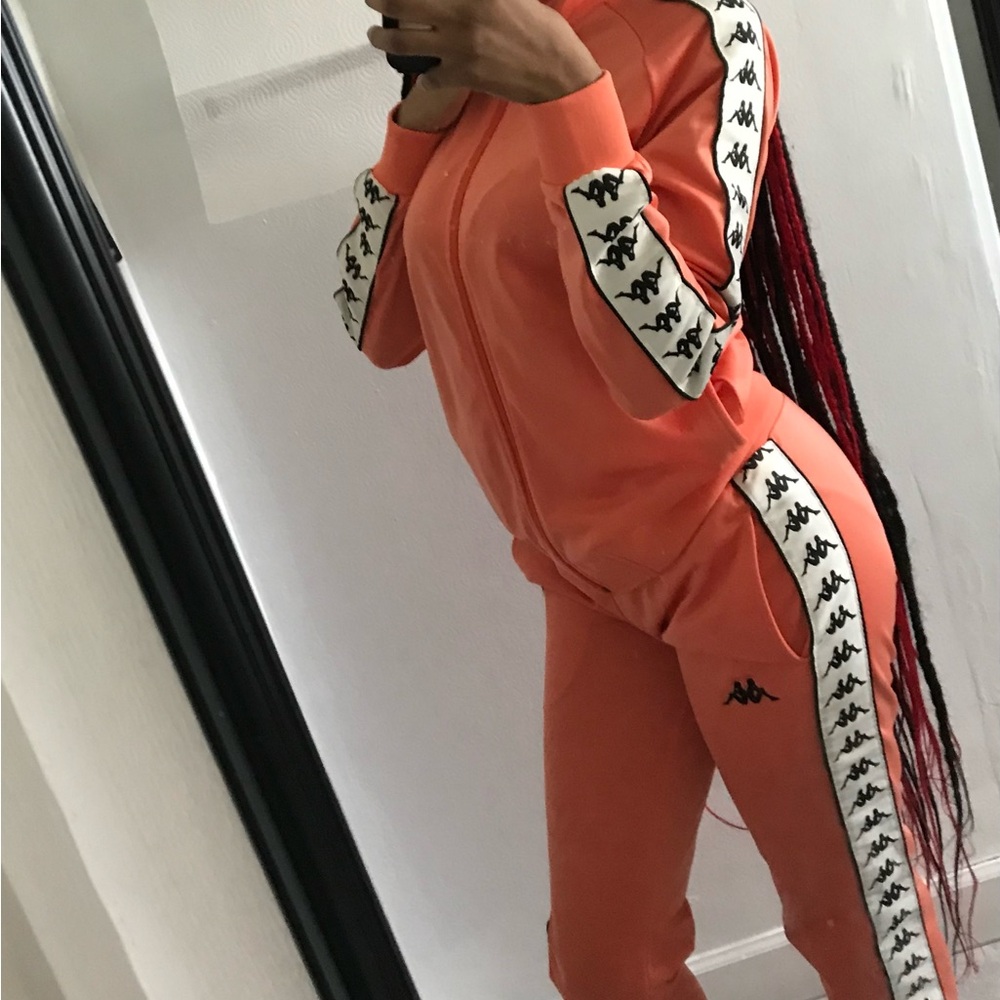 Kappa Women's Coral Track Pants & Jacket Set